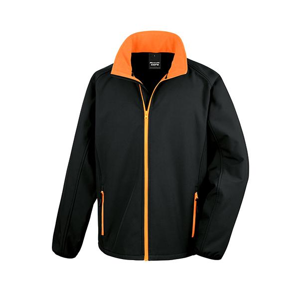 Black/Orange