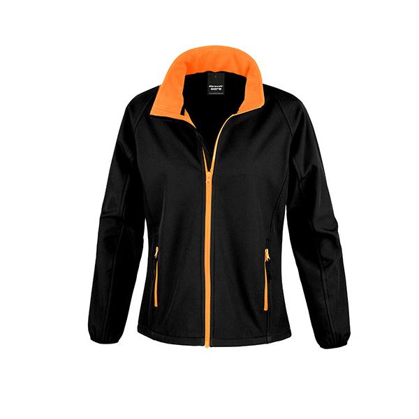 Black/Orange