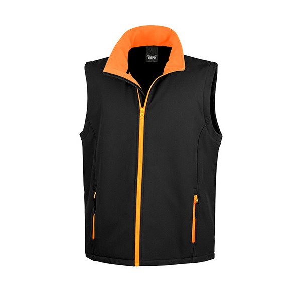 Black/Orange